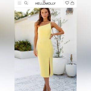 Hello molly taking it back yellow dress